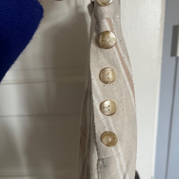 Anthropologie cream midi skirt - Picture 2 of 4